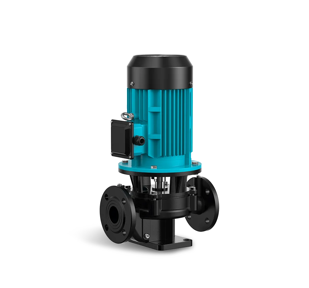 Vertical pipeline pump