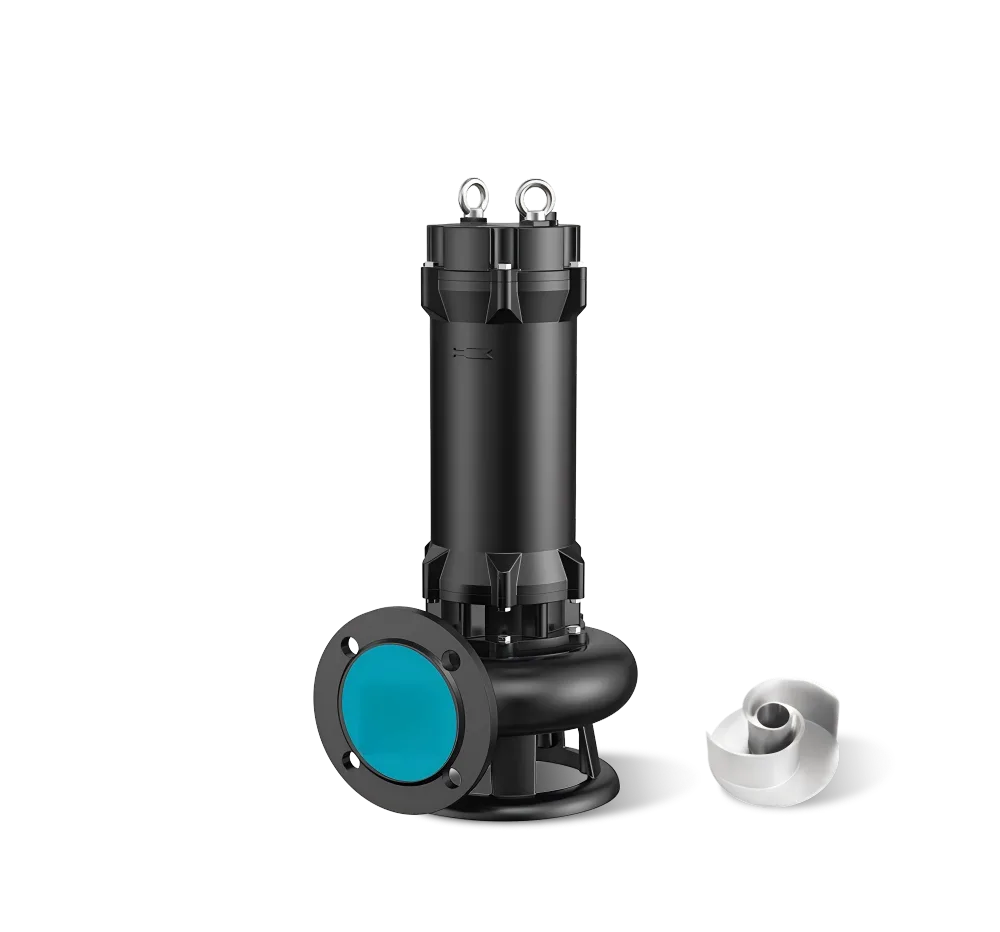 WQVS Stainless Steel Submersible Sewage Cutting Pump