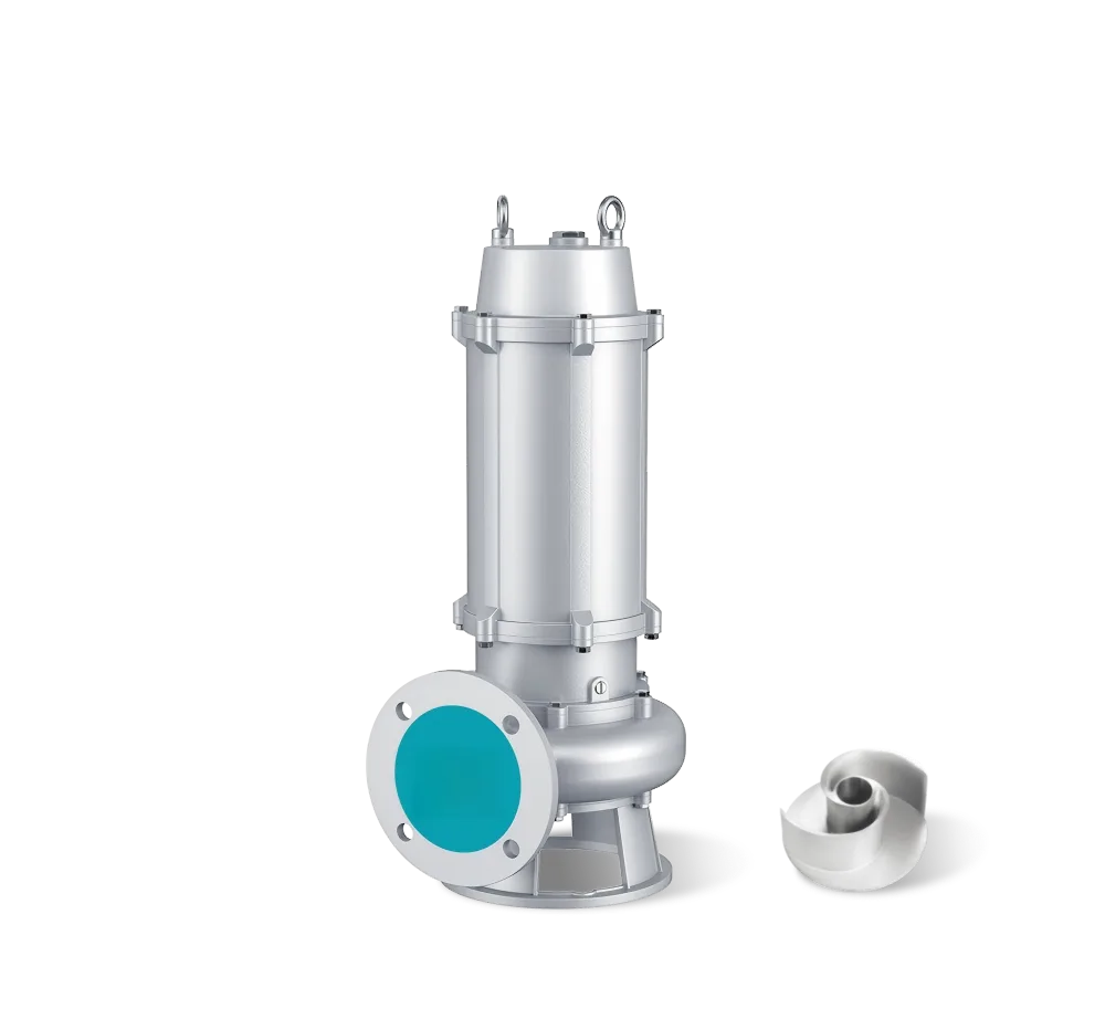 WQVS Stainless Steel Submersible Sewage Cutting Pump