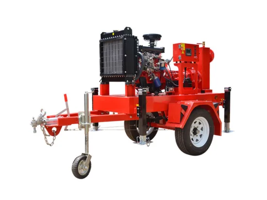 Trailer Mounted Fire Pump